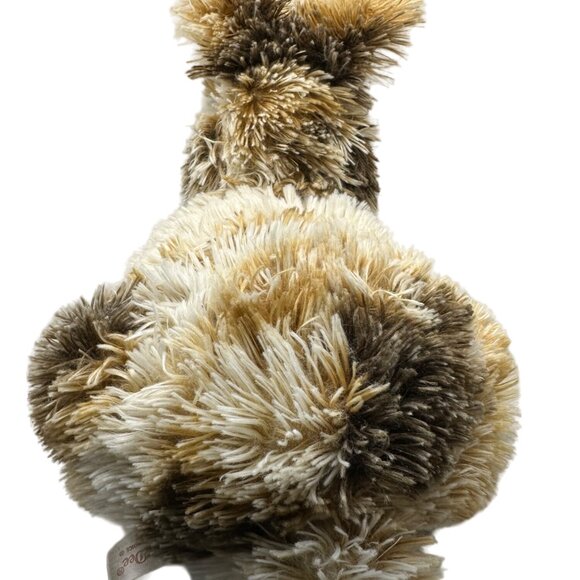 Dan Dee Collectors Choice 10”  brown variegated super soft bunny plush Easter - Picture 5 of 8